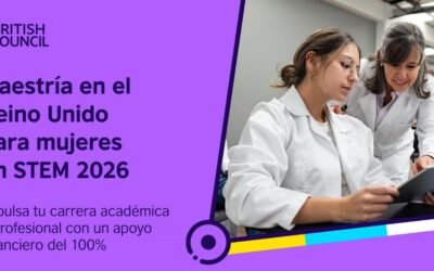 ABREN CONVOCATORIA WOMEN IN STEM 2026 CON BECAS PARA POSGRADOS EN REINO UNIDO