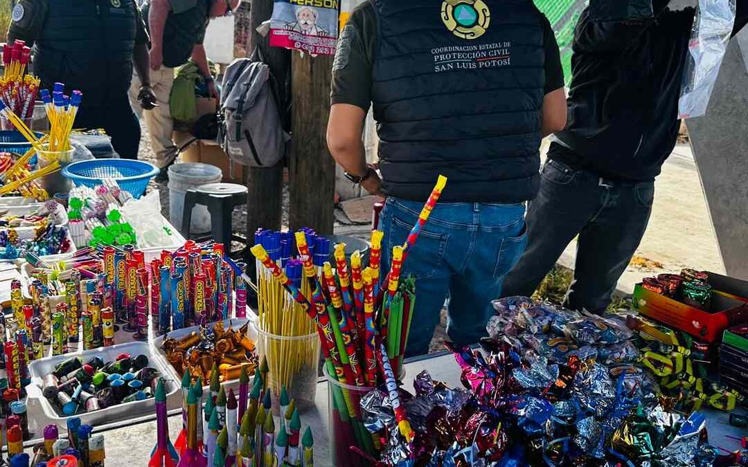 FORTALECEN OPERATIVO ESTATAL POR VENTA DE PIROTECNIA