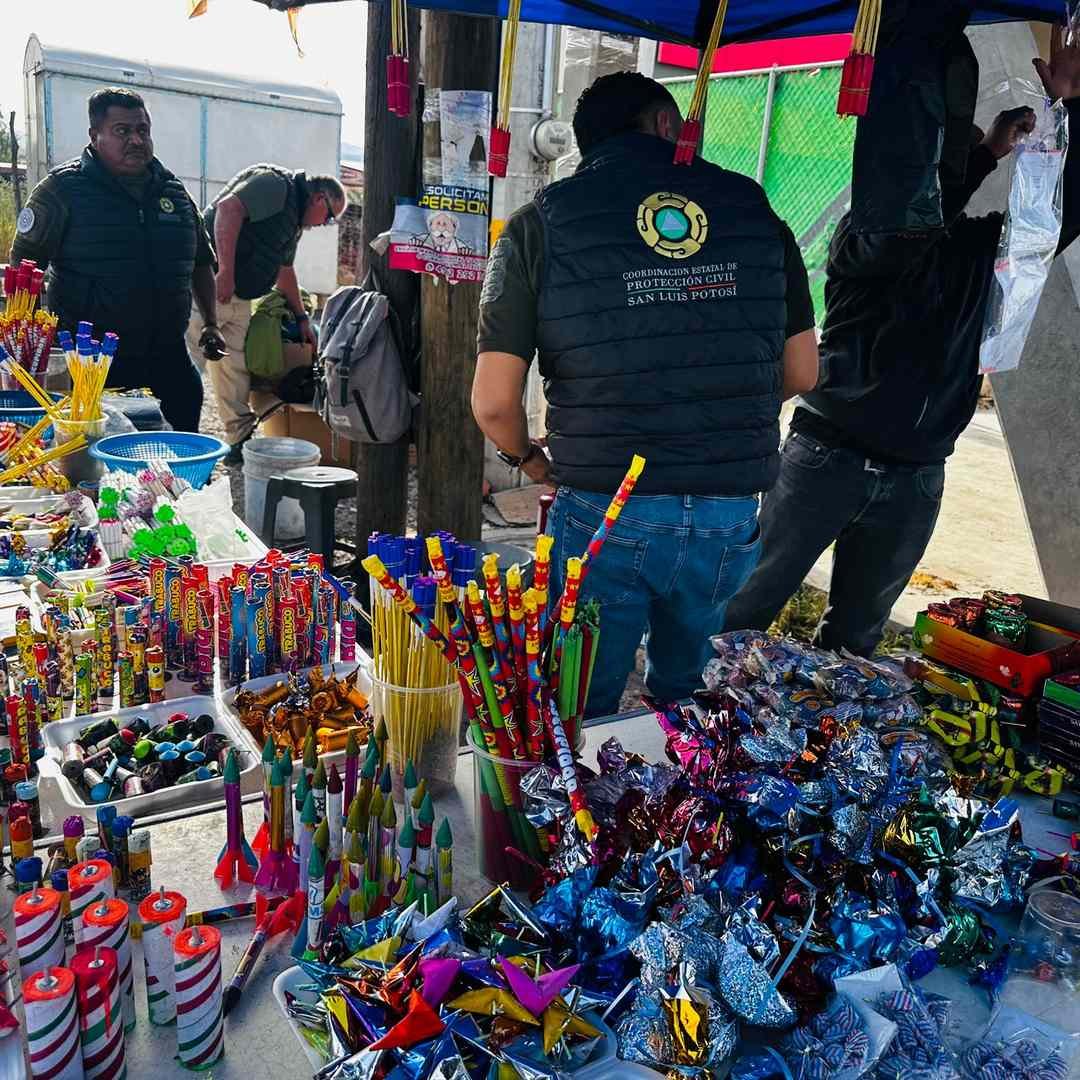 FORTALECEN OPERATIVO ESTATAL POR VENTA DE PIROTECNIA