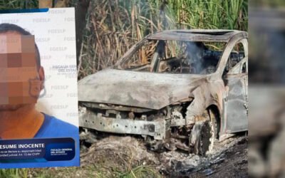 DE ACCIDENTE A FEMINICIDIO: SUJETO REPORTÓ A SU ESPOSA DENTRO DE UN AUTO CALCINADO