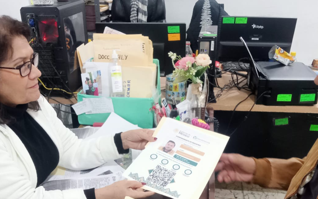 CIUDAD VALLES BRINDA ACOMPAÑAMIENTO A ADULTOS MAYORES PARA SU REGISTRO EN IMSS BIENESTAR