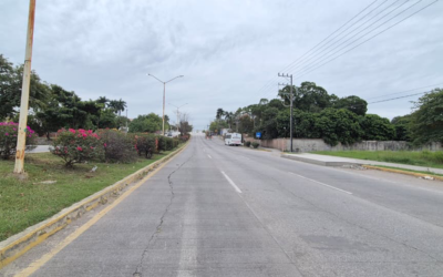 CONTINÚAN LOS TRABAJOS DE REENCARPETAMIENTO EN EL BULEVAR MÉXICO–LAREDO EN CIUDAD VALLES