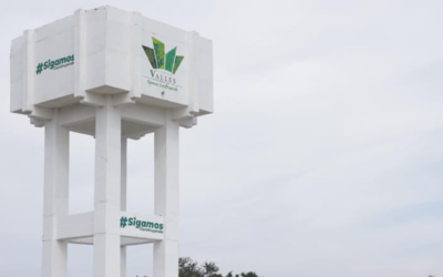 VECINOS DEL EJIDO LAGUNA DEL MANTE CELEBRAN LA INAUGURACIÓN DE UN NUEVO TANQUE ELEVADO DE AGUA