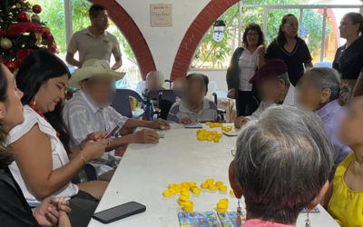 COMPARTEN TARDE DE JUEGOS Y CONVIVENCIA CON ADULTOS MAYORES DEL ASILO SAN MARTÍN DE PORRES