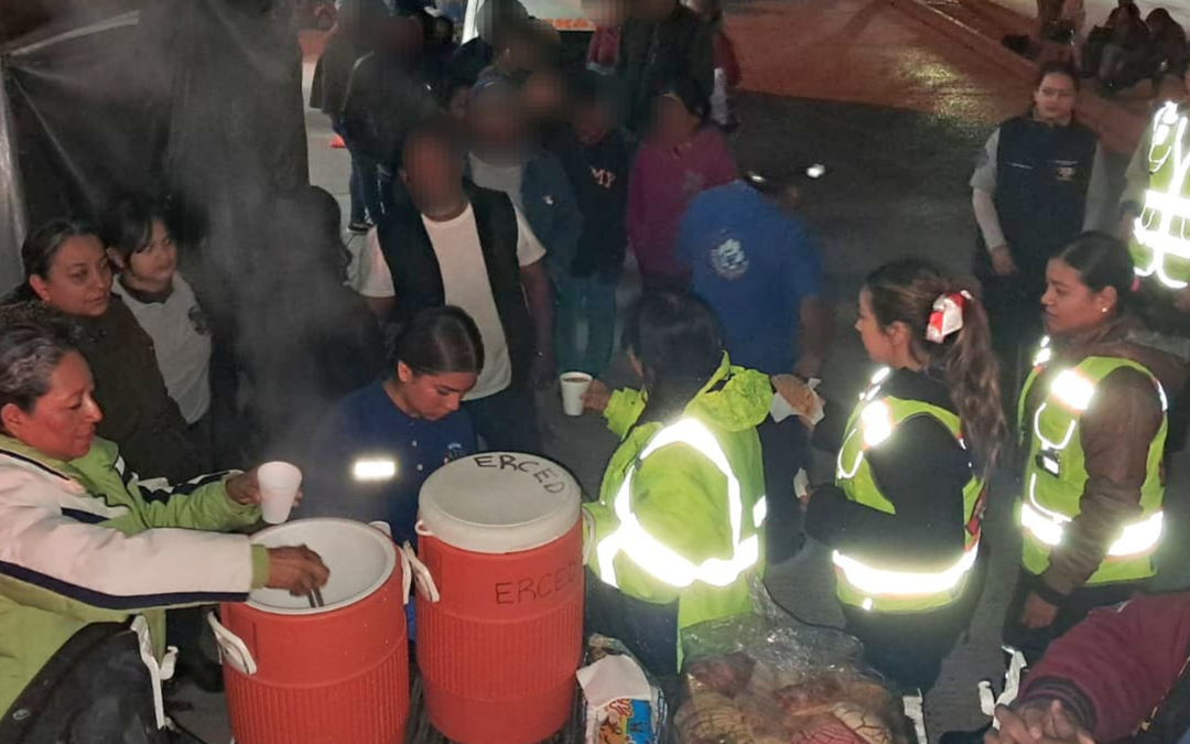 PROTECCIÓN CIVIL DE CIUDAD VALLES REALIZA RECORRIDOS PREVENTIVOS POR BAJAS TEMPERATURAS