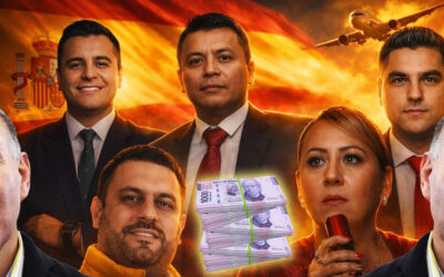 REVELAN QUE GALINDO Y COMPAÑÍA VIAJARON A ESPAÑA CON DINERO PÚBLICO