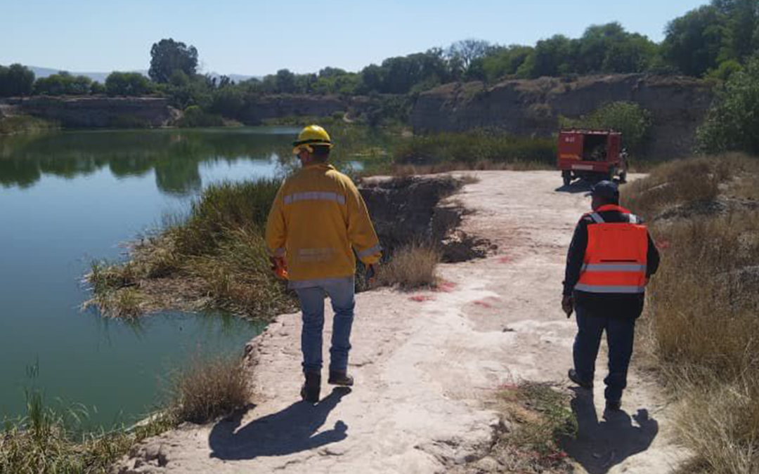 REFUERZAN ACCIONES DE BÚSQUEDA Y RESCATE ACUÁTICO EN LA COLONIA LA VIRGEN