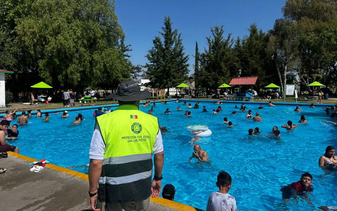 REALIZAN ACCIONES DE SEGURIDAD EN PARAJES TURÍSTICOS Y BALNEARIOS DE SAN LUIS POTOSÍ