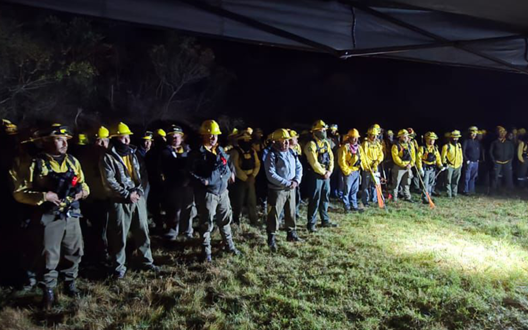 REPORTAN 80 POR CIENTO DE CONTROL EN INCENDIO FORESTAL EN CIUDAD DEL MAÍZ