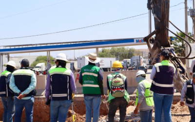 CONSTRUCCIÓN DE DESNIVEL ARENA POTOSÍ AVANZA CON EXCAVACIONES