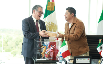 PLANTEAN LLEVAR LA FESTIVIDAD DE XANTOLO A ROMA TRAS REUNIÓN CON EMBAJADA DE ITALIA