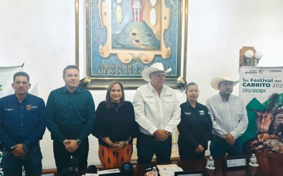 PRESENTAN FESTIVAL DEL CABRITO 2026 EN REAL DE CATORCE
