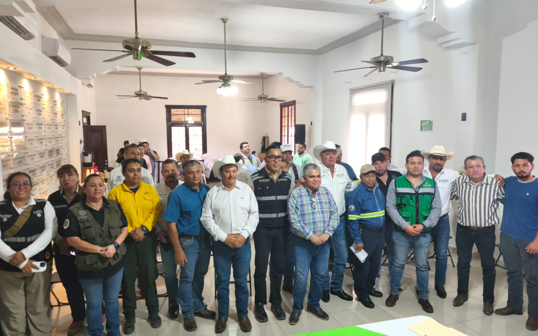 COORDINAN MEDIDAS DE PREVENCIÓN DE INCENDIOS EN LA HUASTECA