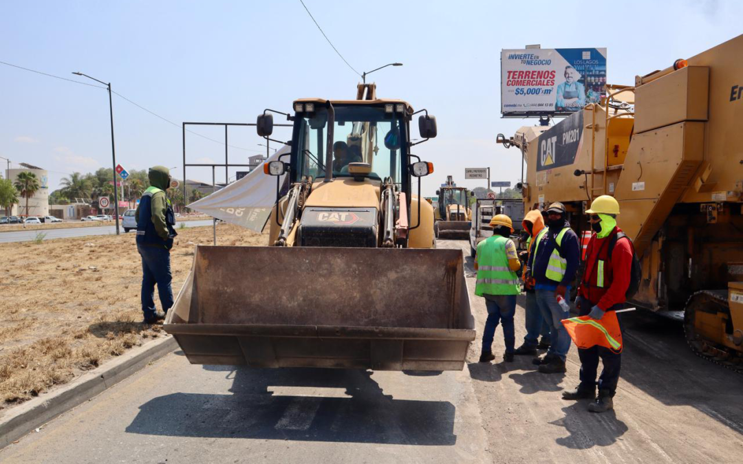 TRABAJOS DE REHABILITACIÓN EN LATERALES DE LA CARRETERA 57 EN LA ZONA INDUSTRIAL