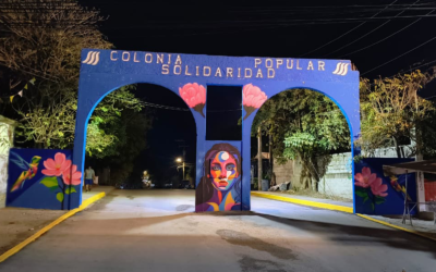 REALIZAN MURAL Y TRABAJOS DE REHABILITACIÓN EN ESPACIO PÚBLICO DE CIUDAD VALLES