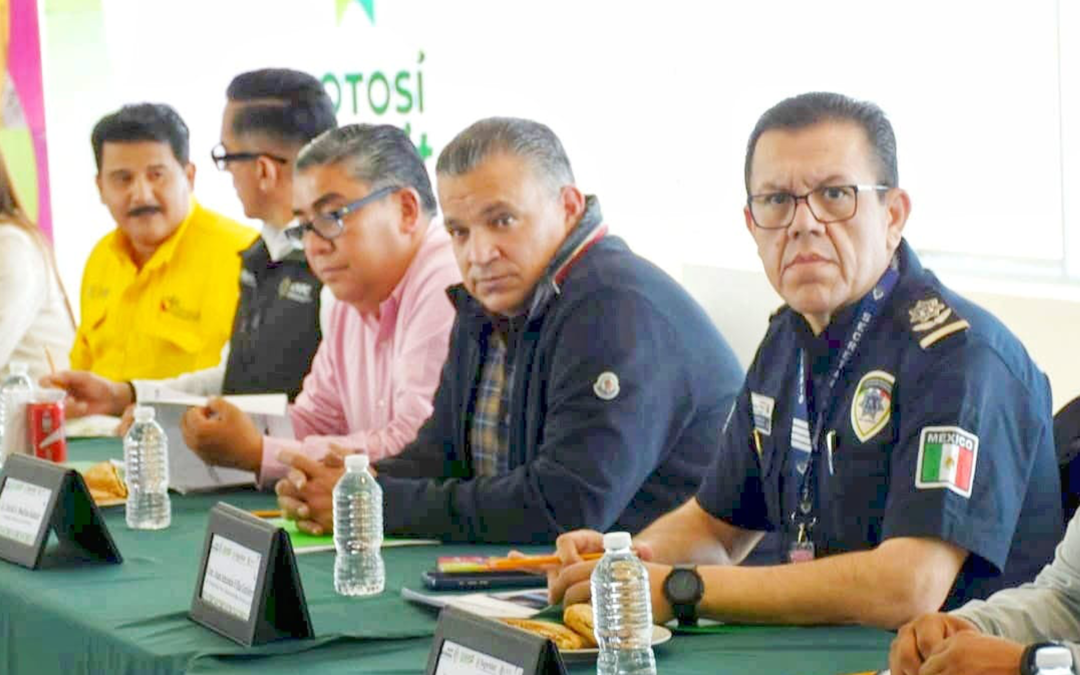 REALIZAN REUNIONES INSTITUCIONALES SOBRE JUSTICIA, SEGURIDAD Y MANEJO DE INCENDIOS EN LA CAPITAL POTOSINA