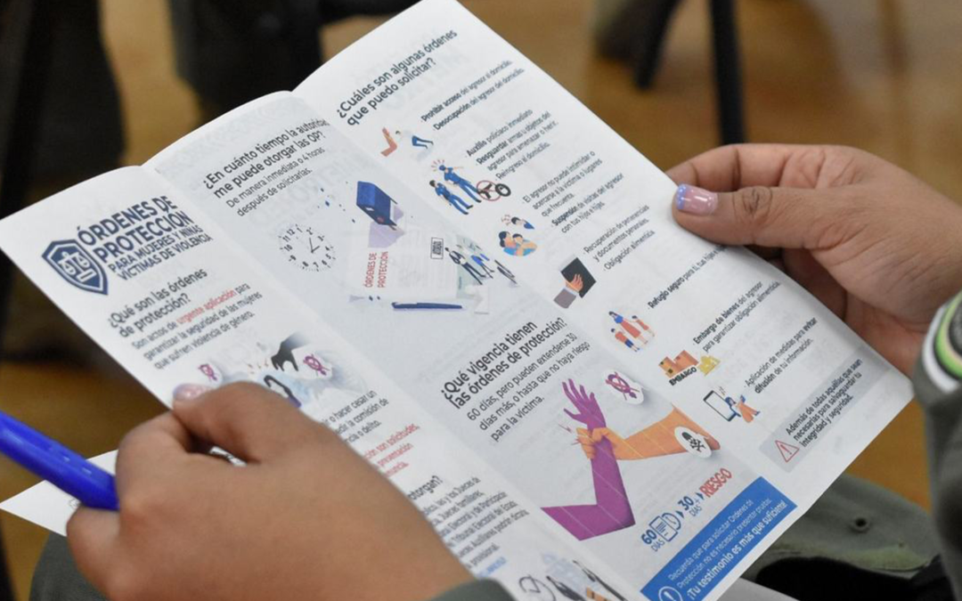GOBIERNO ESTATAL FORTALECE ÓRDENES DE PROTECCIÓN PARA MUJERES