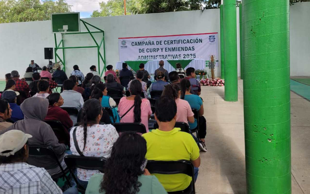 SERVICIOS DEL REGISTRO CIVIL LLEGAN A TODO SAN LUIS