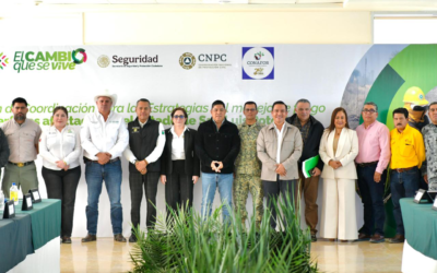 REFUERZAN COORDINACIÓN MUNICIPAL Y ESTATAL ANTE TEMPORADA DE INCENDIOS