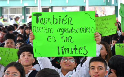 ENTREGAN NUEVOS TECHADOS EN PLANTELES DE EDUCACIÓN MEDIA SUPERIOR EN SAN LUIS POTOSÍ