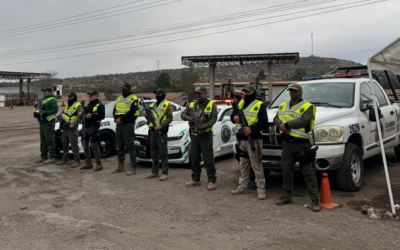 GUARDIA CIVIL ESTATAL FORTALECE OPERATIVO ESTRATÉGICO CON ESTADOS VECINOS