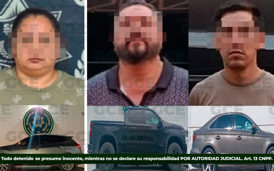 CAEN PRESUNTOS EXTORSIONADORES DE TRANSPORTISTAS Y CONSTRUCTORES EN LA HUASTECA