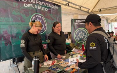 FORTALECEN PREVENCIÓN DEL DELITO Y PROXIMIDAD SOCIAL