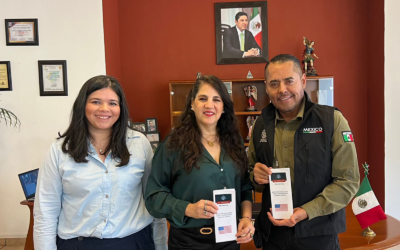 PROTECCIÓN CIVIL ESTATAL SOSTIENE REUNIÓN CON CONSULADO DE ESTADOS UNIDOS