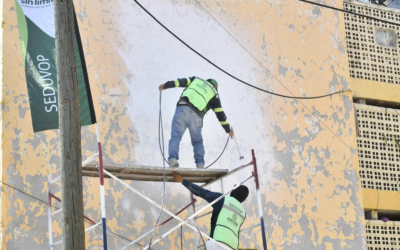 REALIZAN INTERVENCIONES URBANAS EN INFONAVIT-MORALES POR PROGRAMA ESTATAL