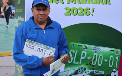 MÁS DE 25 MIL PLACAS CONMEMORATIVAS ENTREGADAS EN SAN LUIS POTOSÍ