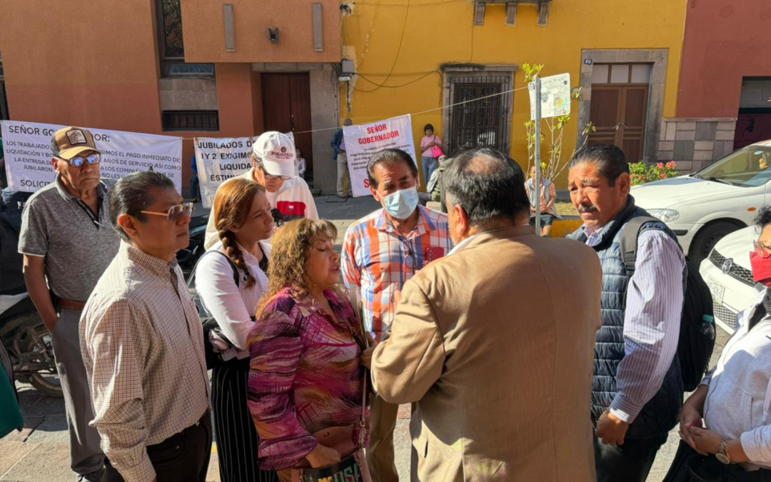 JUBILADOS SOLICITAN INFORMACIÓN SOBRE PAGOS PENDIENTES EN REUNIÓN CON AUTORIDADES