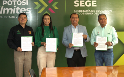 FORMALIZAN CONVENIO PARA PREVENIR CONSUMO DE ALCOHOL EN ESTUDIANTES