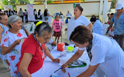REALIZAN JORNADA DE SALUD EN SAN JOSÉ PEQUETZEN, TANCANHUITZ