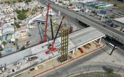 ANUNCIAN CIERRES VIALES POR MONTAJE DE ESTRUCTURAS EN SISTEMA ATIRANTADO