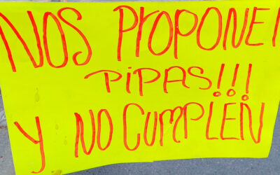 COBRAN AGUA QUE NO LLEGA Y ANUNCIAN MULTAS EN SLP