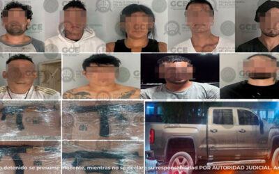 CAEN NUEVE PRESUNTOS DEL CJNG EN VILLA DE REYES