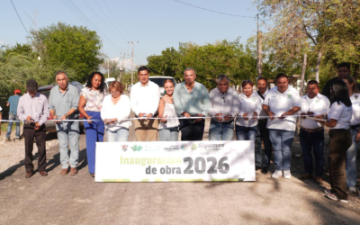 INICIAN OBRA DE MEJORAMIENTO VIAL EN EL EJIDO CERRO ALTO