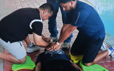 CAPACITAN A INSTRUCTORES DE LA ALBERCA OLÍMPICA DE CIUDAD VALLES