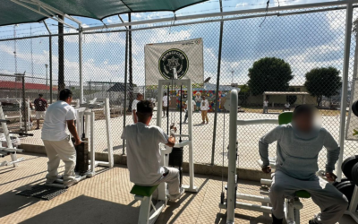 REHABILITAN GIMNASIO EN CENTRO DE REINSERCIÓN SOCIAL DE LA PILA