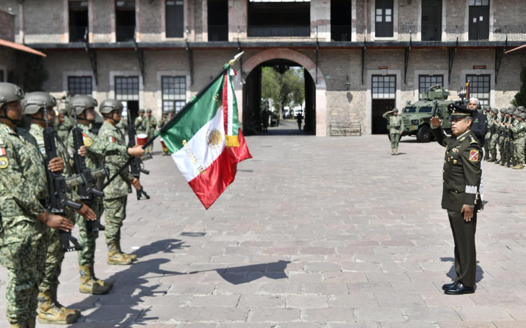 TOMAN PROTESTA A NUEVO COMANDANTE MILITAR EN SAN LUIS POTOSÍ