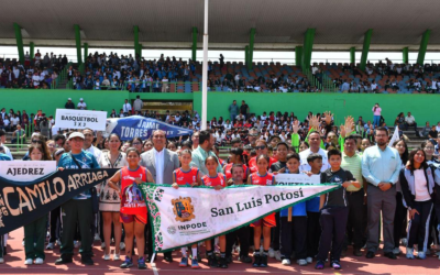 SAN LUIS POTOSÍ ABANDERA DELEGACIÓN PARA JUEGOS ESCOLARES 2026