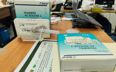 CIUDAD VALLES RECONFIGURA MÓDEMS DE INTERNET EN ESCUELAS DEL MUNICIPIO