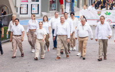 CONTINÚA DESFILE DEL DÍA DEL TRABAJO EN CIUDAD VALLES