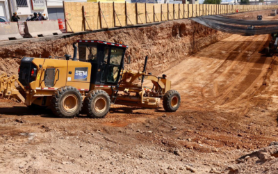 REPORTAN AVANCE EN CONSTRUCCIÓN DEL PASO A DESNIVEL ARENA POTOSÍ