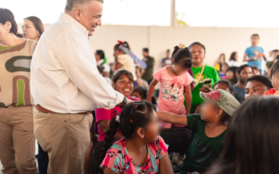 REALIZAN FESTEJO DEL DÍA DEL NIÑO EN LA DELEGACIÓN EL PUJAL
