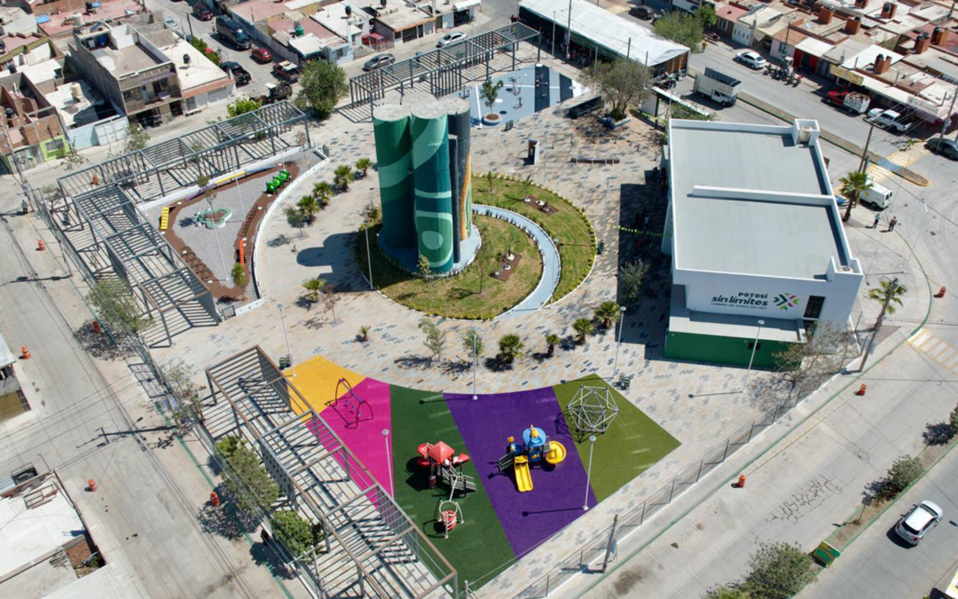 VILLA DE POZOS RECIBE OBRAS DE INFRAESTRUCTURA URBANA