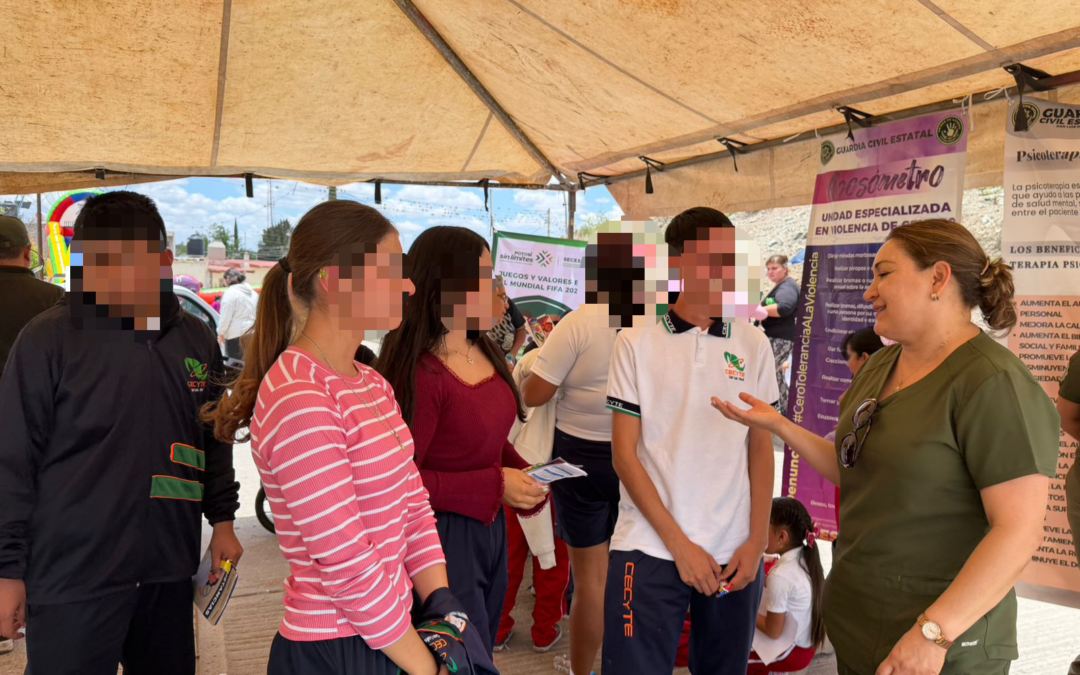 FERIA DE SEGURIDAD ATIENDE A 1300 PERSONAS EN VILLA DE RAMOS