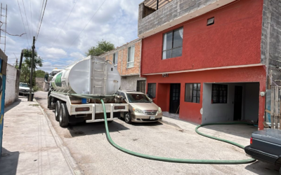DISTRIBUYEN MÁS DE 30 MILLONES DE LITROS DE AGUA EN ZONA METROPOLITANA