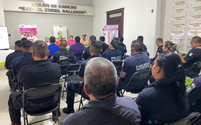 CAPACITACIÓN SOBRE PERSPECTIVA DE GÉNERO A PERSONAL DE SEGURIDAD EN CIUDAD VALLES