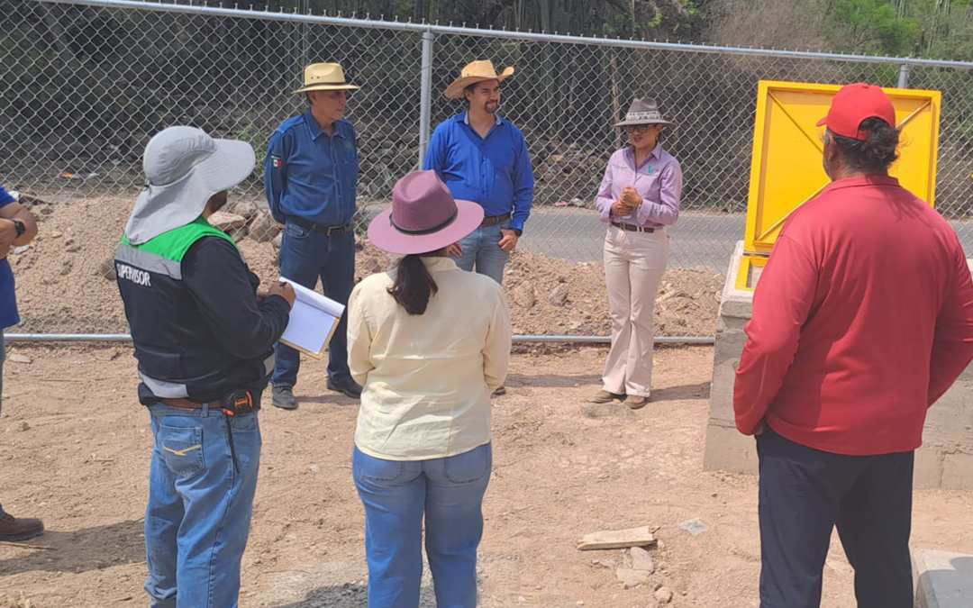 SUPERVISAN AVANCES DE PLANTA TRATADORA EN VILLA HIDALGO
